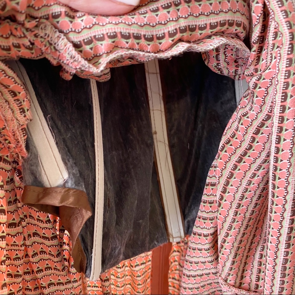 Corey Lynn Calter Anthropologie Strapless Corset Dress Fit and Flare Size 2 - Picture 6 of 7